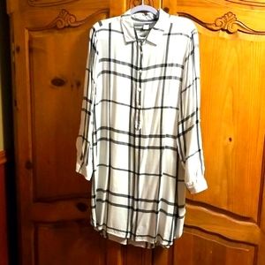 Old Navy flannel dress